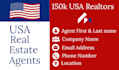 provide USA real estate agents, realtors leads