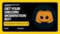 setup a full moderation discord bot for your discord server