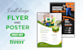 design a professional flyer and poster