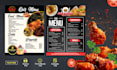 design modern and professional restaurant menu design and logo