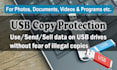 provide copy protection for usb drive