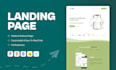 design and code a modern and professional landing page