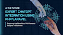 do ai powered chatgpt integration using PHP laravel