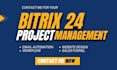 setup bitrix24 CRM, automation, integration websites, bitrix