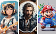 create 3d pixar style or cartoon character for the book