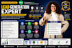 do lead generation, b2b lead generation, data entry, web research