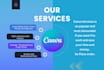 create social media template and youtube banner for you in 5 hours