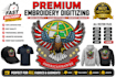 do embroidery digitizing into dst pes emb files