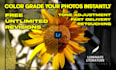 do professional photo color grading