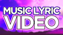edit lyric video like music media