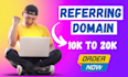 increase top 20k ahrefs referring domain backlinks