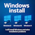 reinstall windows and fix a slow PC remotely fast and safely