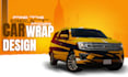 create professional car wrap design and vehicle graphics