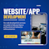 develop mobile app for android and ios plus website