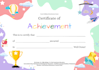 certificate design, award certificate, diploma certificate