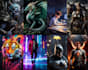 create ai generated art using your prompts and imagination