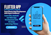 teach you android, IOS and web applications development using flutter