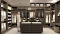design a custom closet, wardrobe or dressing room in 3d
