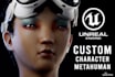 create custom metahuman character with custom clothes ue5