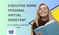 executive personal admin virtual assistant and creative virtual assistant canva