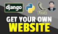 create professional websites and backends with python flask and django