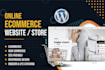 create attractive online ecommerce store website by woo commerce