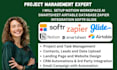 notion workspace ai smartsheet airtable database zapier integration softr glide