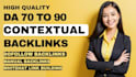 build high quality contextual backlinks in cheap rates