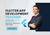 be your expert flutter teacher or instructor, learn app development with a pro
