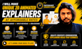 make unique 2d animated explainers at affordable rates