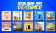 professional social media post designing for your brand