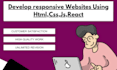 create custom website with html template using html css js