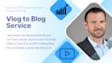 turn a youtube video into a blog to grow your audience