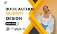 design author website, book author website, business website, book website