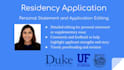 review residency personal statement and eras application