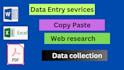 do data entry ,web research ,copy paste jobs