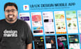 design intuitive mobile app UI UX in figma, app design, prototyping