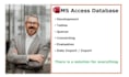 develop databases in ms access