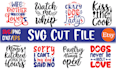 do creative svg design cut files, pdf, dxf, png, bundle design