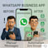 build an ai whatsapp chatbot integrated with your company whatsapp business app