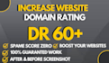 increase ahref domain rating dr using SEO backlinks