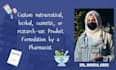 formulate nutraceutical, cosmetic, herbal, and research use products