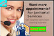 do appointment setting for janitorial services