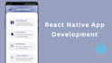 do react native mobile app tasks, projects, api integration