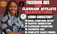 setup facebook ads for clickbank affiliate marketing sales funnel