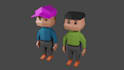 do characters 3d modelling, texturing, rendering for your minecraft videos