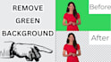 remove background green screen from videos