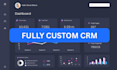 create custom web based CRM for your business