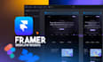 design and develop a responsive website using framer or webflow