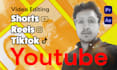 do bulk video editing for brand tiktok youtube instagram